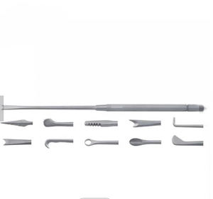 Manual de potencia reutilizable artroscopia ósea Rongeur Punch/pinzas para morder instrumentos de artroscopia ortopédica - Product Image 2