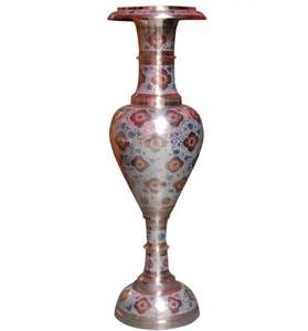 Florero decorativo moderno de Metal de latón más vendido para decoraciones de bodas y jardines florero de latón de diseño clásico - Product Image 2