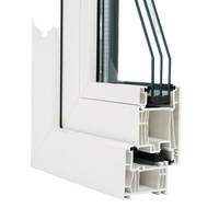 Fenêtre en alliage d'aluminium à rupture de pont thermique, insonorisée, à économie d'énergie, avec verre flottant, design moderne, haute précision, pour extérieur et salle de bain