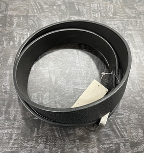 Ceinture en cuir pleine fleur pour homme en gros, logo personnalisé, options de boucle en laiton massif et en étain, double couture, style décontracté - Product Image 4