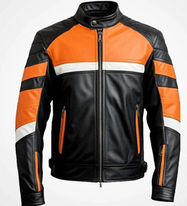 Modèle 2026 tendance, veste en cuir pour homme et femme, nouvelle mode, veste en cuir pour homme, veste en cuir coupe-vent 2025 - Product Image 3