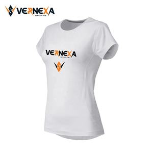 Top vente personnalisé femmes Compression Rash Guard à manches courtes léger écologique été vêtements actifs de haute qualité - Product Image 4