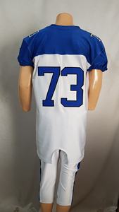 Customizable American <b>Football</b> Uniforms Breathable Plus <b>Size</b> Summer Wear with Short Sleeves - Product Image 5