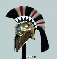 NOUVEAU CASQUE D'ARMURE ROMAINE AVEC CRÉNEAU