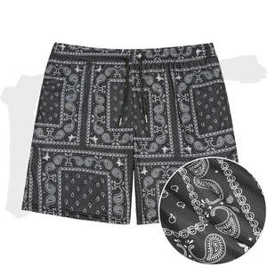 Nouveaux shorts de course pour hommes, imperméables, respirants, en maille, 100% polyester, taille élastique, shorts de basket-ball, shorts à double maille - Product Image 6