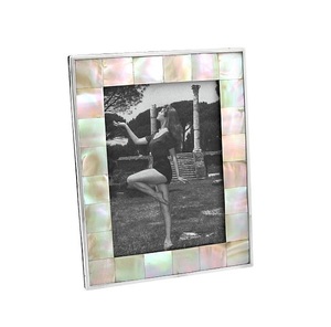 Marco de fotos de nácar de calidad estándar, para decoración de hotel, dormitorio, restaurantes, mesas, tamaño personalizado - Product Image 3