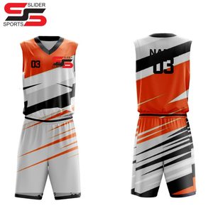 High Quality Men Basketball Jerseys Sets Sports Breathable Men Sports Wear Basketball Uniforms for Men - Product Image 5
