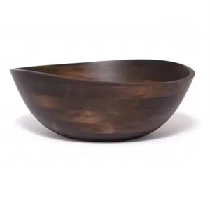 Nouvelle vaisselle en bois d'acacia, émaillée, imprimée, écologique, naturelle, pour les fêtes, design indien moderne, par Lodi Impex, haute qualité - Product Image 4