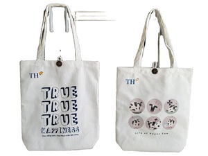 Sacs fourre-tout en toile personnalisés en coton durable avec impression unique Logo personnalisé pour les promotions Cadeaux et le stockage - Product Image 4