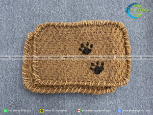 Tapis en fibre de coco artisanal pour animaux de compagnie, 100% fibre de coco, haute qualité, écologique, tapis en fibre de coco pour le sommeil et le repos des animaux de compagnie - Product Image 6