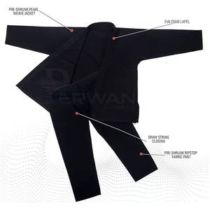 ชุดยูโดผู้ใหญ่ผ้าฝ้าย100% แห้งเร็วและระบายอากาศได้ดีดีไซน์ล่าสุด - Product Image 2