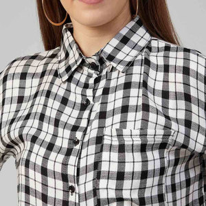 Camisas cortas de poliéster transpirable de diseño personalizado de alta calidad para mujer, camisas holgadas de algodón multicolor para mujer - Product Image 6