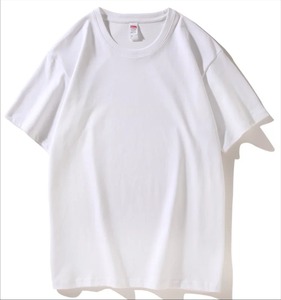 100% algodón puro verano marca de gama alta hombres manga corta cuello redondo estilo de moda media manga Top transpirable camiseta - Product Image 1