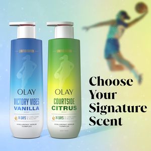 Gel de Ducha Olay WNBA Hidratante con Ácido Hialurónico y Vitamina B3, Aroma Cítrico, Para Todo Tipo de Piel, 20 fl oz - Product Image 3
