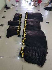 Extensions de cheveux vierges Remy 100% en gros, qualité supérieure, lisses comme des baguettes, mèches de cheveux vietnamiens, double trame machine, toutes couleurs - Product Image 3