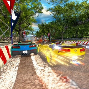 Jeu de course d'arcade Cruisn Blast, écran HD 43 pouces, 8 joueurs connectables, reconditionné - Product Image 4