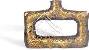 Florero de aluminio de metal negro de estilo moderno para el hogar, espacios habitables, Navidad y decoración de bodas - Product Image 5