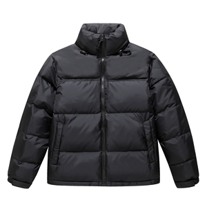 Vestes bouffantes noires par temps froid veste bouffante d'hiver pour hommes séchage rapide coupe-vent respirant vestes bouffantes de haute qualité - Product Image 3