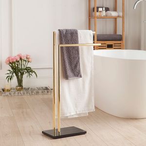 Porte-serviettes en laiton massif conçu pour résister à l'humidité et pour une durabilité à long terme dans la salle de bain - Product Image 5