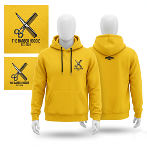 Sudadera con Capucha para Hombre, 320 GSM, Algodón y Poliéster, Felpa, Verde Lima, Premium, con Logotipo Bordado Personalizado y Bolsillo Canguro - Product Image 2