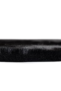 Alfombra de felpa de conejo negro de calidad superior al por mayor, MOQ bajo, hecha en pavo, hogar, oración, estilo escandinavo, puerta de Color sólido - Product Image 3