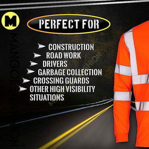 OEM/ODM personnalisé imperméable polyester coton haute visibilité manches longues classe 3 chemise de sécurité bande réfléchissante assurant la sécurité au travail - Product Image 4