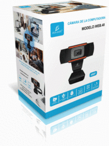 Webcam USB 2.0 per Laptop e Streaming 480P HD con Microfono, Sensore di Immagine CMOS, Autofocus, Videocamera per Computer - Product Image 4