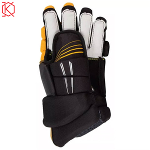 Gants de hockey sur glace KWICLO INTERNATIONAL OEM, modèles haut de gamme, meilleurs pour la saison hivernale, fabrication en gros, cuir/polyester, personnalisables - Product Image 5