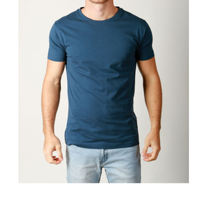 T-shirt personnalisé pour homme, décontracté, manches courtes, 100% coton, écologique, design vierge, vêtements de rue d'été, col uni, BD - Product Image 2