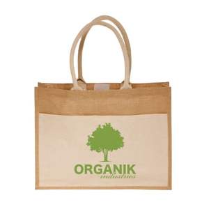Eco Friendly Jute <b>Bag</b> Embrace Eco-Fashion Reusable High-Quality Natural Jute <b>Shopping</b> <b>Bags</b> for Everyday Use - Product Image 1