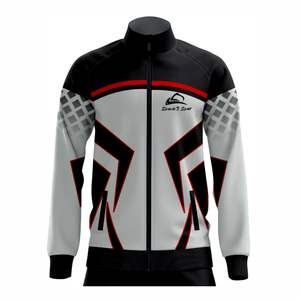 100% survêtement de sport personnalisé en polyester pour hommes en gros avec sublimation et coutures - Product Image 3