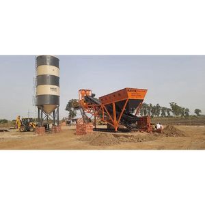 Silo de Cemento Eléctrico de 30 Toneladas, Marca Navya, de Acero Suave, Totalmente Automático, con Componentes PLC, Alimentación de 200V para Planta Dosificadora de Concreto - Product Image 3