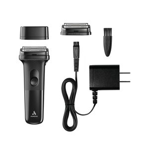 Kit de Afeitadora Negra de Larga Duración con Doble Cuchilla, con Cable/Sin Cable, para Cara y Cuerpo, Repuesto para Afeitadora, Afeitado Suave - Product Image 6
