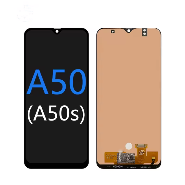 Wholesale for Compatible Original Touch Screen Digitizer Frame Assembly A50 LCD Screen Replacement 1 Year Warranty 100%