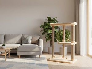 Griffoir Amistar CatTower XXL de haute qualité pour toutes les races et tailles de chats et chatons. - Product Image 6