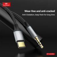 Adaptador de Audio Coaxial Tipo C EARLDOM con Conector Auxiliar de 3.5 mm para Samsung S22 Ultra, Compatible con Monitores, Micrófonos y Altavoces USB-C