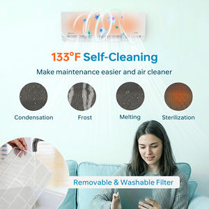 <span class=keywords><strong>Climatiseur</strong></span> split silencieux fabriqué en usine, froid et chaleur, avec réfrigérant R410A, économe en énergie pour la maison et l'hôtel - Product Image 3