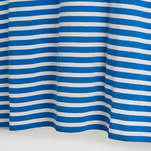 T-shirts rayés 100 % coton pour hommes, coupe oversize à épaules tombantes, teints en fil, vierges, personnalisables avec logo, style streetwear décontracté, vente en gros - Product Image 6