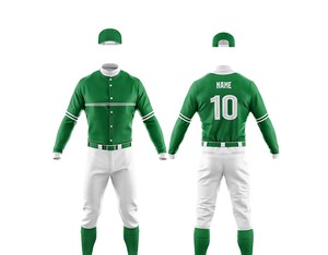 Camiseta Deportiva de Béisbol y Uniforme de Talla Grande con Logotipo Personalizado al por Mayor de Alta Calidad, Diseño de Letras, 100% Poliéster de Secado Rápido - Product Image 1
