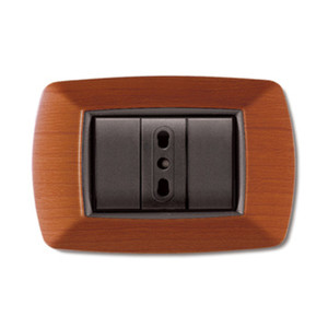 Placca Life Mod. Divano 3 Posti in Plastica Effetto Legno Chiaro - Product Image 1