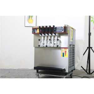 Machine à glace molle professionnelle 5 saveurs 50-55L/H, modèle de comptoir en acier inoxydable, 110V 220V ICM-390T - Product Image 6