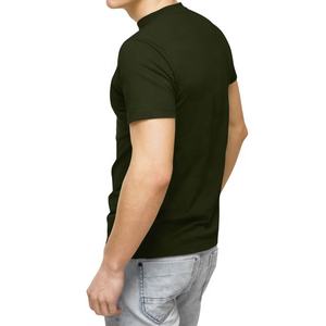 Camiseta de Hombre Elegante, Cuello Redondo, Manga Corta, 100% Algodón, Transpirable, Ecológica, de Alta Calidad, Personalizada, Lisa, de Color Sólido - Product Image 6