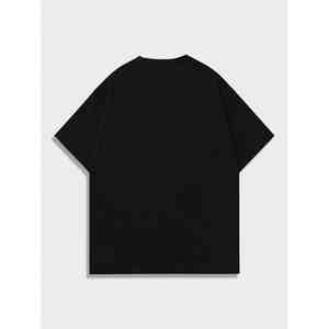 Vêtements vendeur été hommes tenue deux pièces Shorts T-shirts rue décontracté deux pièces pantalon T-shirt hommes ensembles - Product Image 4