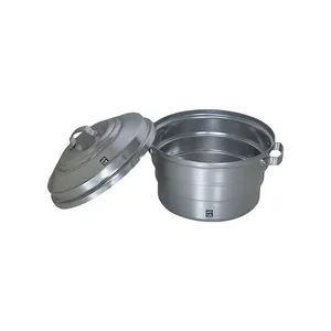 Samnantools Trading Company Aluminium Idly Maker sata, Steamer Idli Cooker 16 kuzhi big Size Idl