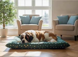 Lit pour animaux de compagnie de luxe Amistar, matelas 120x80 cm, fabriqué en tissu Oxford pour les races de chiens de grande et de très grande taille, OEM/Vente en gros - Product Image 4