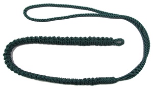 High Quality Custom Red Ceremonial Uniform <b>Lanyards</b> Budget-friendly <b>Polyester</b> DoubleCord Accessories on Sale - Product Image 1