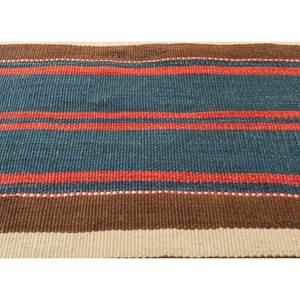 พรมขนสัตว์ทำมือลายทางสีเบจและสีน้ำตาล รุ่น Nayaab Classic รูปทรงสี่เหลี่ยมผืนผ้า สำหรับตกแต่งบ้าน ห้องนั่งเล่น หรือห้องนอน-Paem-789 - Product Image 3