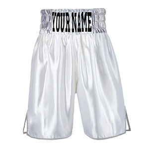 Ropa de calle de verano para hombre, pantalones cortos de boxeo de talla grande, doble capa, de secado rápido, para correr, gimnasio, malla, boxeo, pantalones cortos de boxeo personalizados - Product Image 4