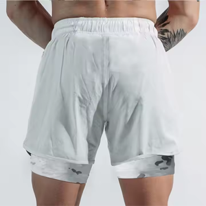Short de boxe personnalisé pour homme, impression par sublimation, short de combat de gym MMA, short de compression OEM, concevez votre propre logo - Product Image 2