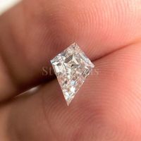 1ct-4ct DEF Couleur Lab Grown Diamonds IGI Certified CVD/HPHT VVS/VS Clarity Kite Shape-Loose Cultivated Lab Diamond